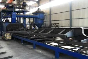 auto shot blaster for trailer