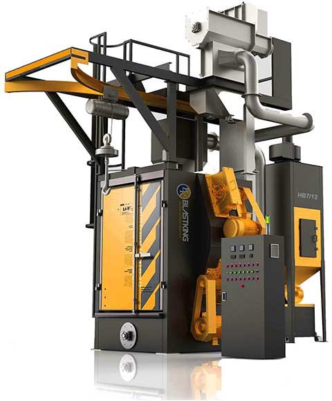 hanger type shot blasting machine