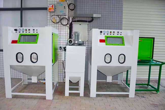 manual sandblast cabinet