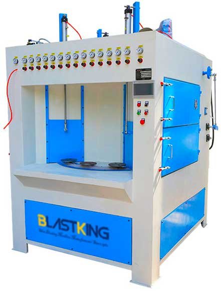 satellite table sandblasting machine banner