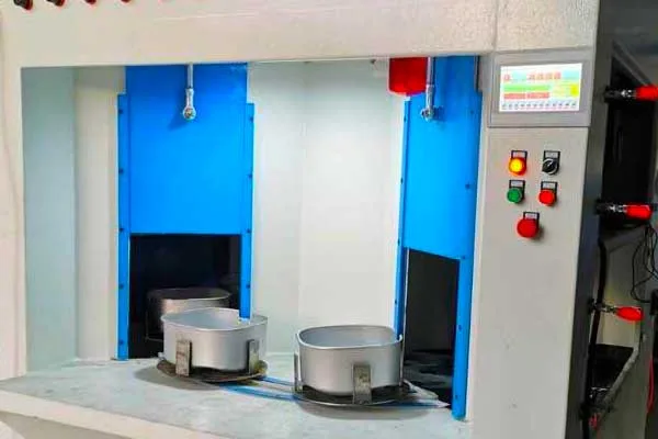 table sandblasting machine