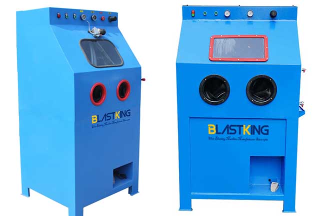 web blast cabinet