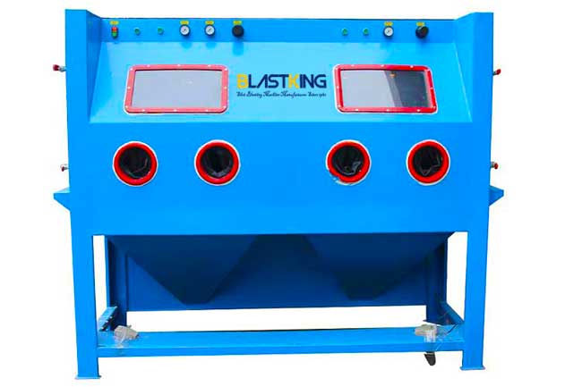 wet blast cabinet high production