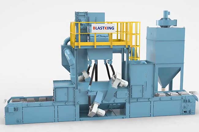 wire mesh belt shot blasting machine manufacturer since 1982