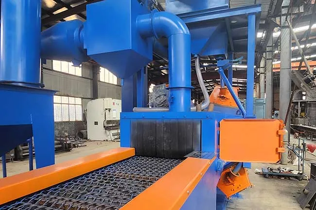 mesh belt shot blaster