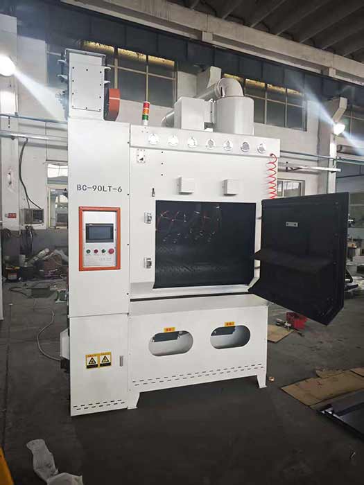 tumble sand blasting machine 4