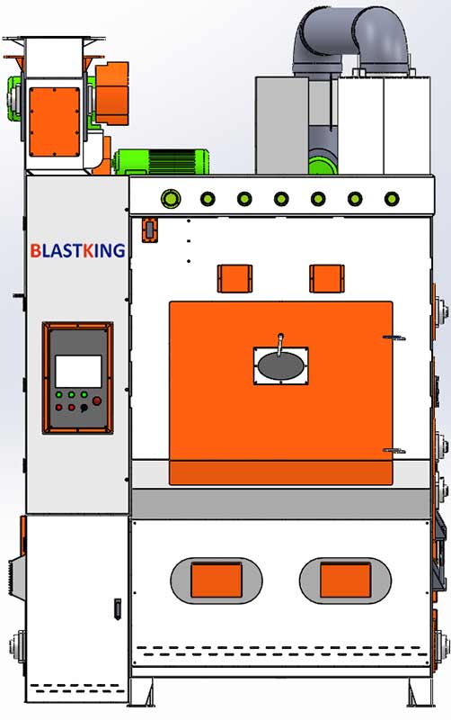 tumble sand blasting machine 7